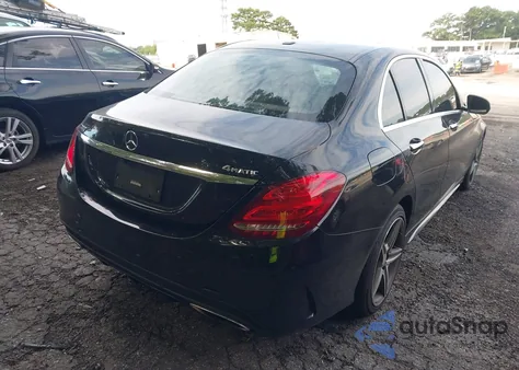 2015 Mercedes-Benz C 300 Sport 4Matic from USA, damaged, VIN 55SWF4KB8FU027535